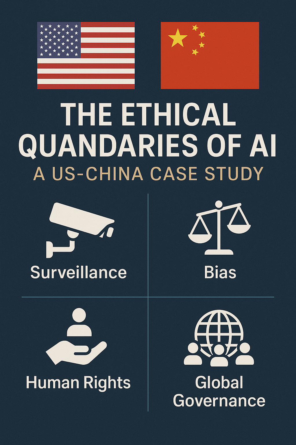 The Ethical Quandaries of AI: A US-China Case Study