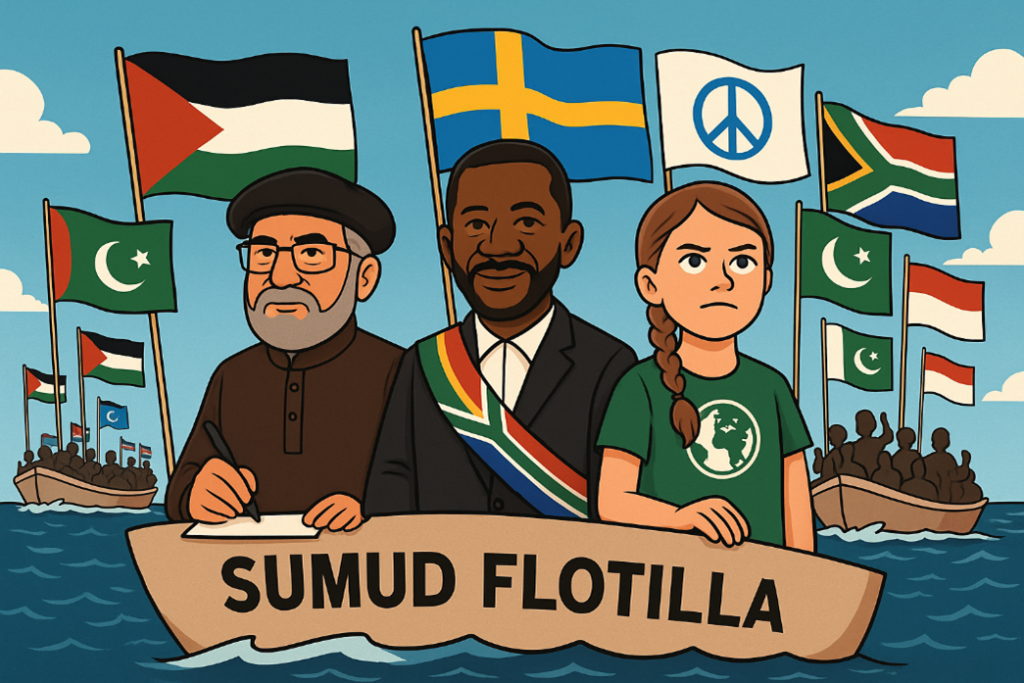 Illustration of The Art of No Deal Trump's Gaza Peace Plan
