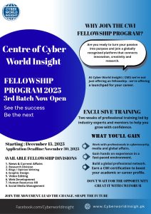 Shape the Future: Join the 3rd Batch of the CWI Forum Internship Program